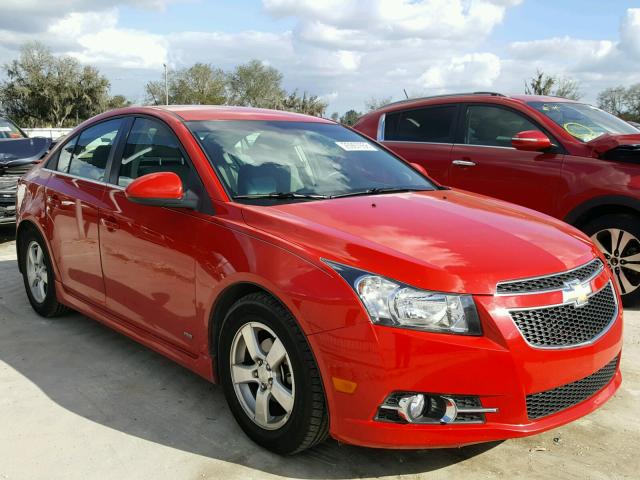 1G1PF5SC7C7230396 - 2012 CHEVROLET CRUZE LT RED photo 1