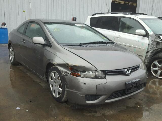 2HGFG12607H511485 - 2007 HONDA CIVIC LX BROWN photo 1