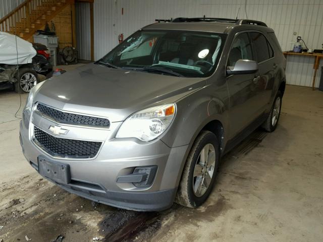 2GNFLDE55C6276075 - 2012 CHEVROLET EQUINOX LT GRAY photo 2