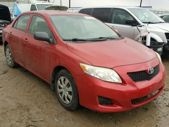 JTDBL40E99J031466 - 2009 TOYOTA COROLLA BA RED photo 1