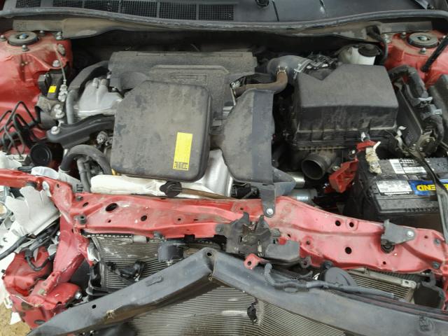 4T1BF1FKXEU729026 - 2014 TOYOTA CAMRY L RED photo 7