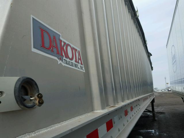 1D9AH4123CY554138 - 2012 DAKO TRAILER SILVER photo 9