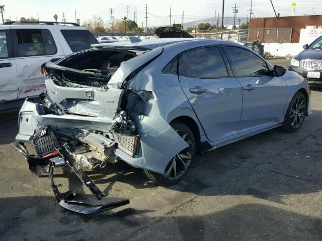 SHHFK7H47JU407769 - 2018 HONDA CIVIC SPOR GRAY photo 4