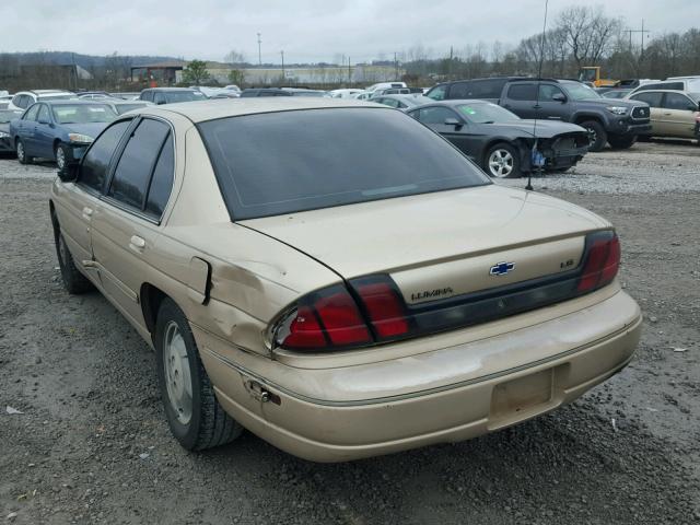 2G1WL52M9X9279617 - 1999 CHEVROLET LUMINA BAS TAN photo 3