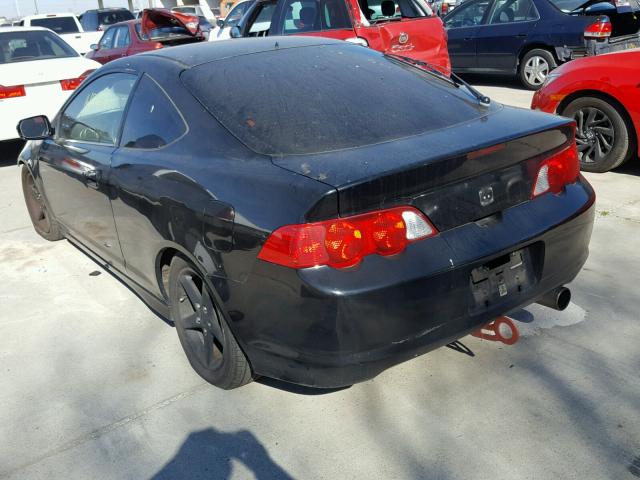 JH4DC53022C005962 - 2002 ACURA RSX TYPE-S BLACK photo 3