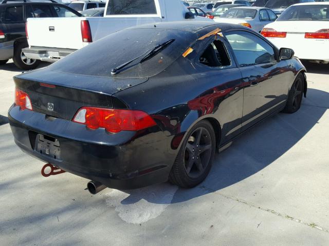 JH4DC53022C005962 - 2002 ACURA RSX TYPE-S BLACK photo 4