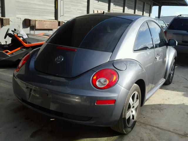 3VWRG31C16M400410 - 2006 VOLKSWAGEN NEW BEETLE GRAY photo 4