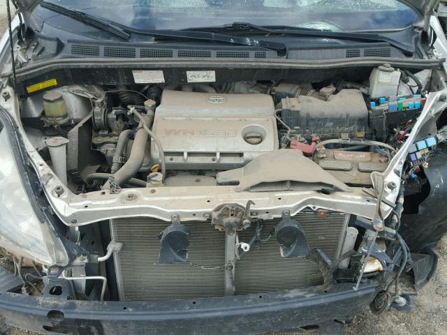 5TDZA23C06S498454 - 2006 TOYOTA SIENNA CE SILVER photo 7