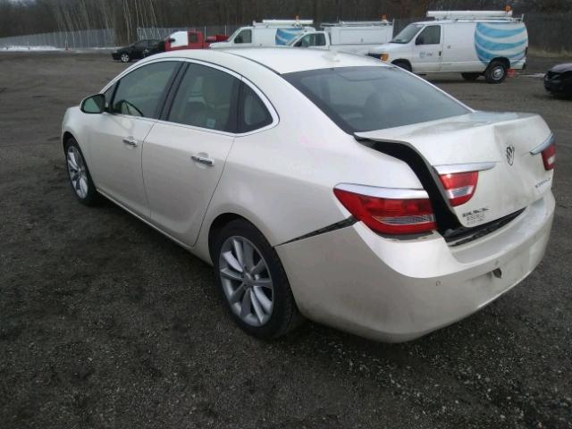 1G4PR5SK6C4214113 - 2012 BUICK VERANO CON WHITE photo 3