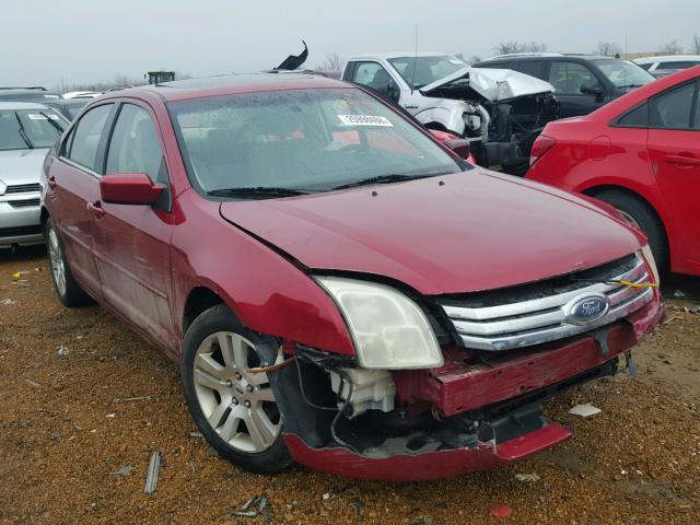 3FAFP08Z46R207093 - 2006 FORD FUSION SEL RED photo 1
