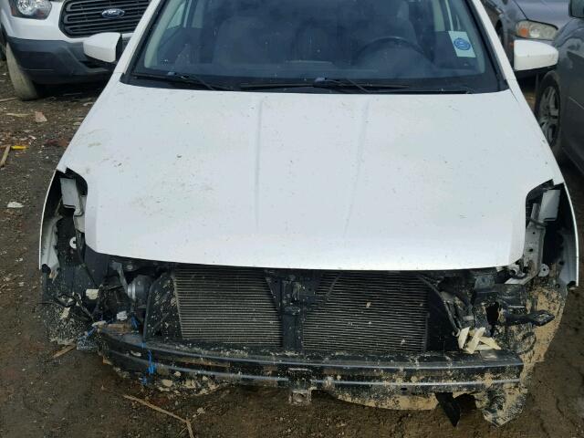 3N1AB6APXBL663324 - 2011 NISSAN SENTRA 2.0 WHITE photo 7