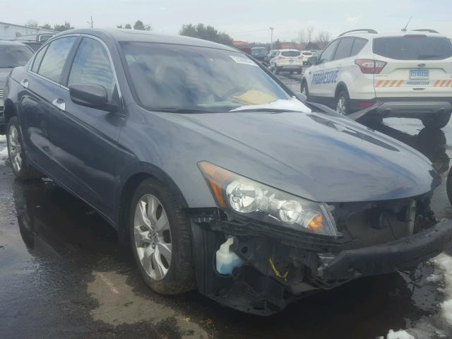 1HGCP36818A006159 - 2008 HONDA ACCORD EXL GRAY photo 1