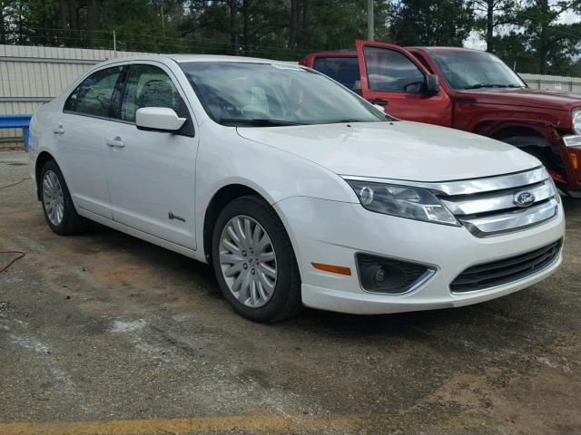 3FADP0L38AR273374 - 2010 FORD FUSION HYB WHITE photo 1