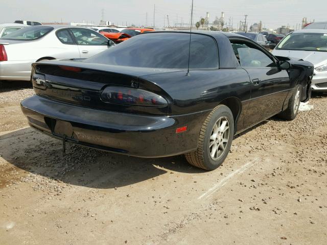 2G1FP22K712118992 - 2001 CHEVROLET CAMARO BLACK photo 4