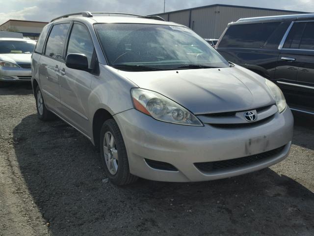 5TDZA23C96S453481 - 2006 TOYOTA SIENNA CE GRAY photo 1