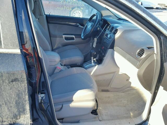 3GSCL93Z99S558281 - 2009 SATURN VUE HYBRID BLACK photo 5