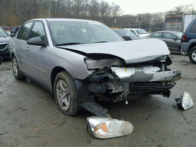 1G1ZS51816F247691 - 2006 CHEVROLET MALIBU LS SILVER photo 1