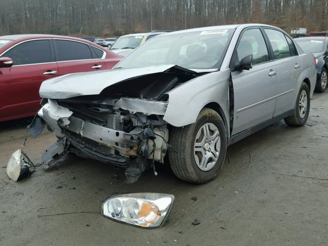 1G1ZS51816F247691 - 2006 CHEVROLET MALIBU LS SILVER photo 2