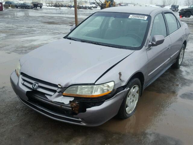 1HGCG16471A802812 - 2001 HONDA ACCORD LX GRAY photo 2