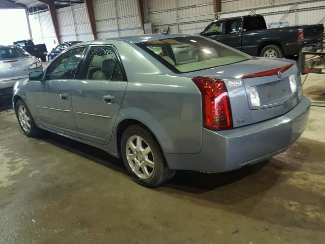 1G6DP577X70158775 - 2007 CADILLAC CTS HI FEA BLUE photo 3