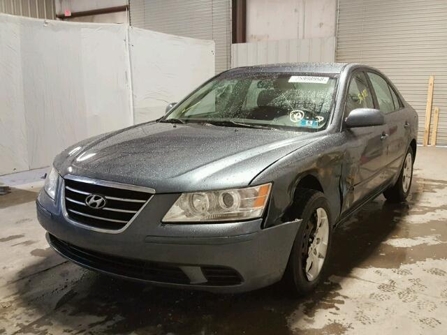 5NPET46C99H560234 - 2009 HYUNDAI SONATA GLS GRAY photo 2