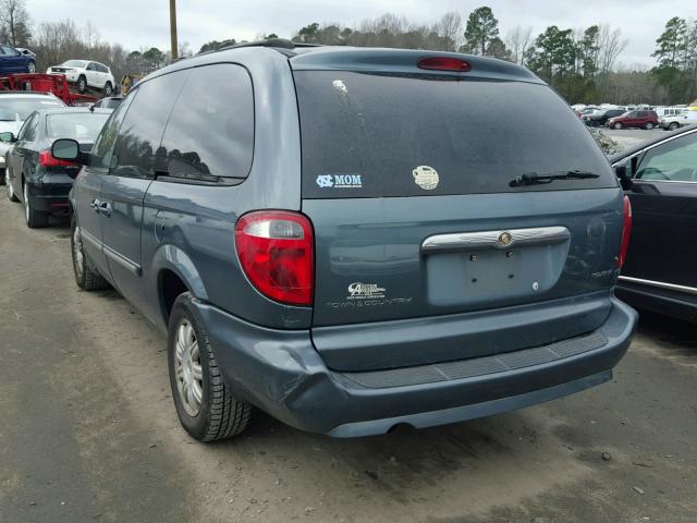 2A4GP54L67R135537 - 2007 CHRYSLER TOWN & COU GREEN photo 3