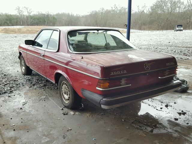 12315012001220 - 1978 MERCEDES-BENZ 300 CD RED photo 3