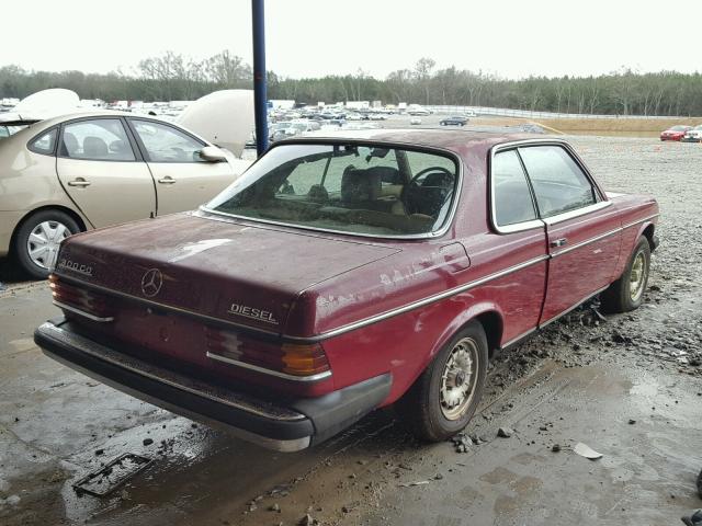 12315012001220 - 1978 MERCEDES-BENZ 300 CD RED photo 4