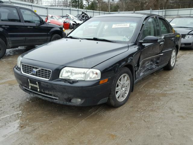 YV1TH592951400254 - 2005 VOLVO S80 2.5T BLACK photo 2