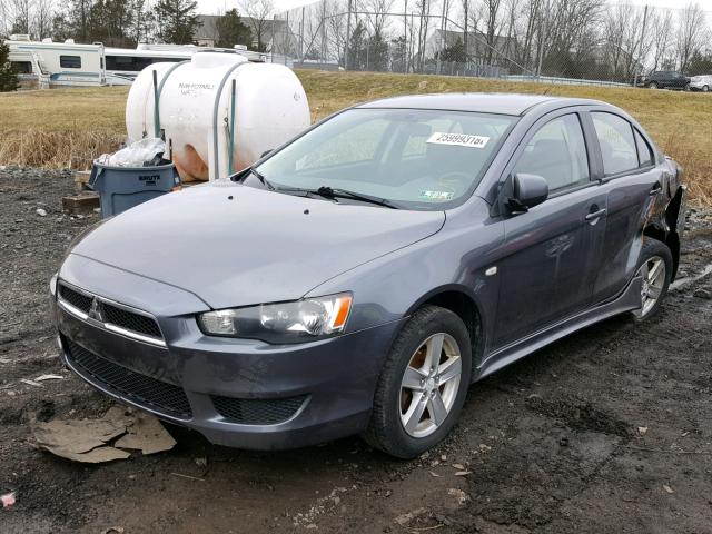 JA3AU26U99U045151 - 2009 MITSUBISHI LANCER ES/ GRAY photo 2