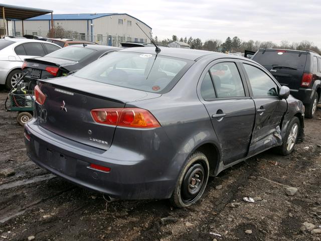 JA3AU26U99U045151 - 2009 MITSUBISHI LANCER ES/ GRAY photo 4