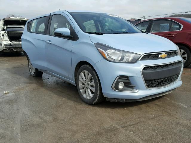 KL8CD6SAXGC578652 - 2016 CHEVROLET SPARK 1LT BLUE photo 1