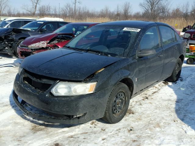 1G8AJ55F56Z200155 - 2006 SATURN ION LEVEL BLACK photo 2