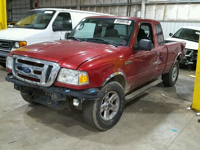 1FTZR15E56PA51095 - 2006 FORD RANGER SUP RED photo 2