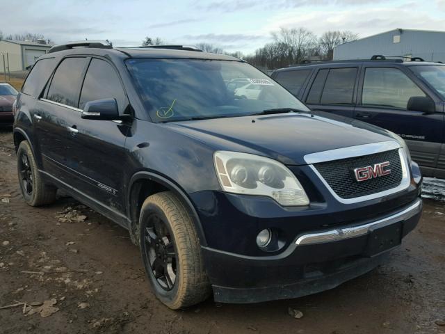 1GKEV33707J105969 - 2007 GMC ACADIA SLT BLUE photo 1