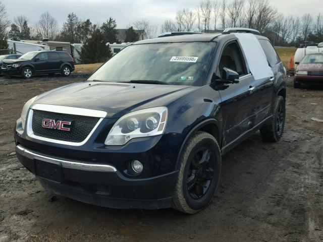 1GKEV33707J105969 - 2007 GMC ACADIA SLT BLUE photo 2