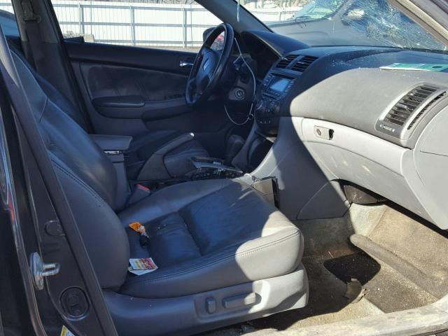 1HGCM66513A099502 - 2003 HONDA ACCORD EX GRAY photo 5