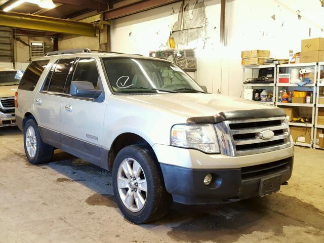 1FMFU16517LA00553 - 2007 FORD EXPEDITION TAN photo 1