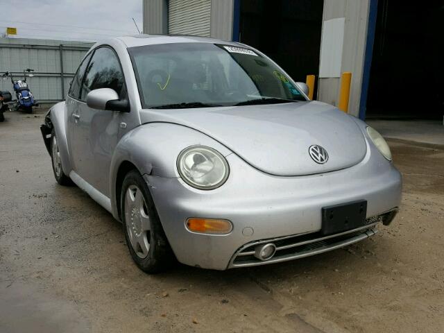 3VWCD21C41M423259 - 2001 VOLKSWAGEN NEW BEETLE SILVER photo 1