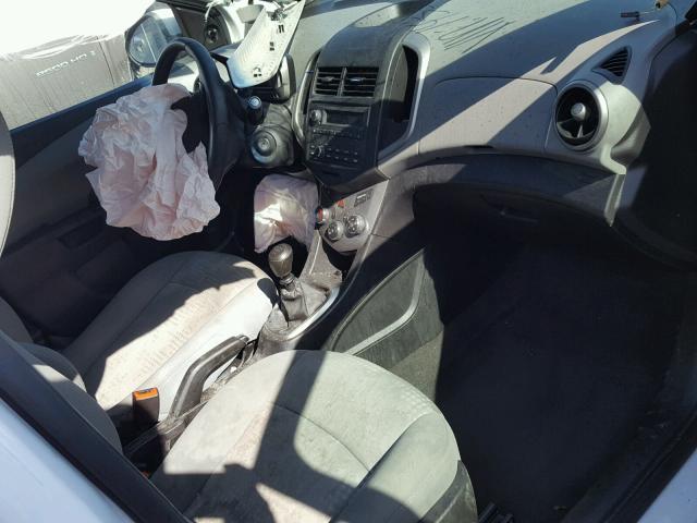 1G1JB5SH7E4143311 - 2014 CHEVROLET SONIC LS 白色 照片 5