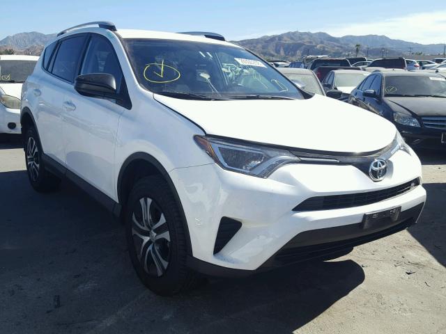 2T3ZFREV7GW277717 - 2016 TOYOTA RAV4 LE WHITE photo 1