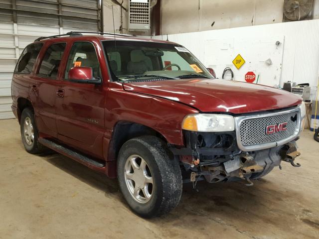 1GKEK63U82J181898 - 2002 GMC DENALI MAROON photo 1