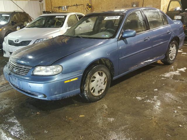 1G1ND52T2WY173682 - 1998 CHEVROLET MALIBU BLUE photo 2