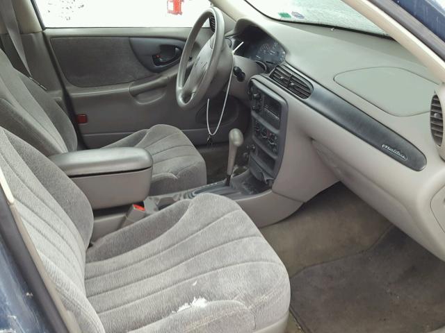 1G1ND52T2WY173682 - 1998 CHEVROLET MALIBU BLUE photo 5