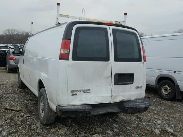 1GTW7GCG6E1141440 - 2014 GMC SAVANA G25 WHITE photo 3