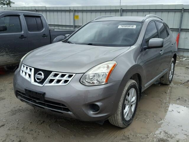 JN8AS5MT7CW260577 - 2012 NISSAN ROGUE S GRAY photo 2