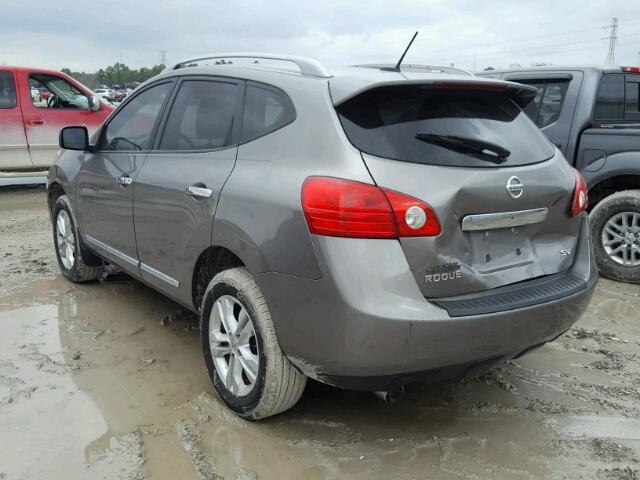 JN8AS5MT7CW260577 - 2012 NISSAN ROGUE S GRAY photo 3