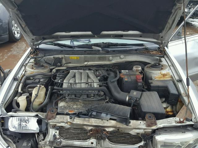 4A3AA46L8YE053356 - 2000 MITSUBISHI GALANT ES SILVER photo 7