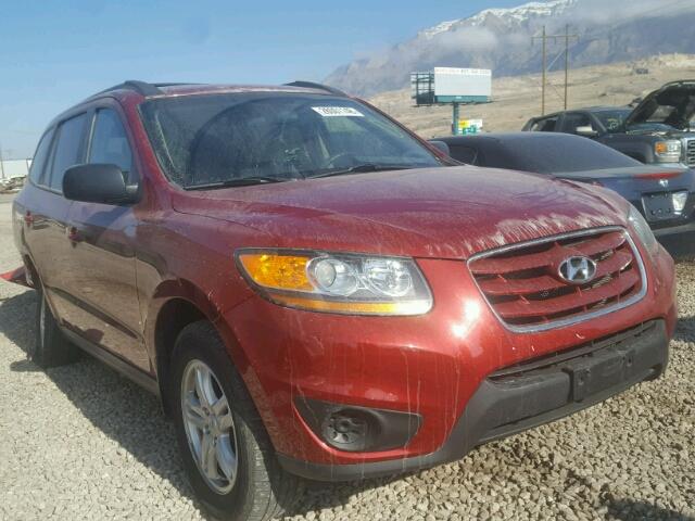 5XYZGDAB4BG023434 - 2011 HYUNDAI SANTA FE G RED photo 1