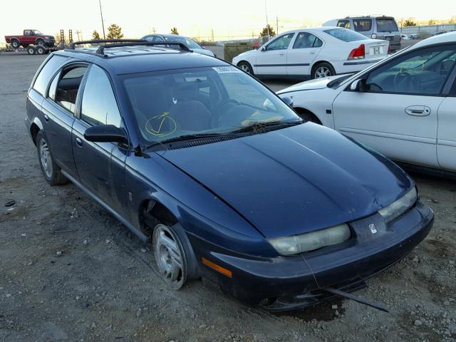 1G8ZJ8279VZ303224 - 1997 SATURN SW2 BLUE photo 1